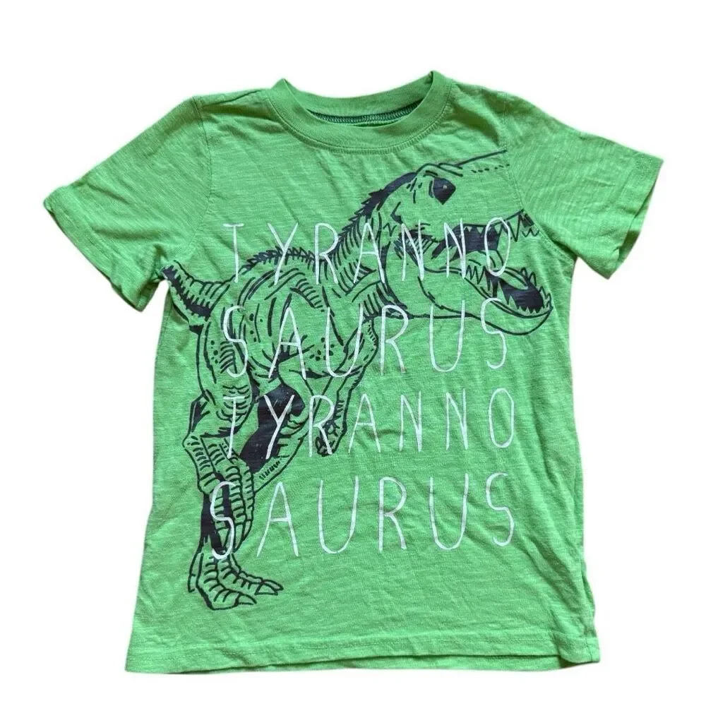 Youth Boys Carters Tyrannosaurus Rex Dinosaur Graphic Tee Shirt - Sz 5